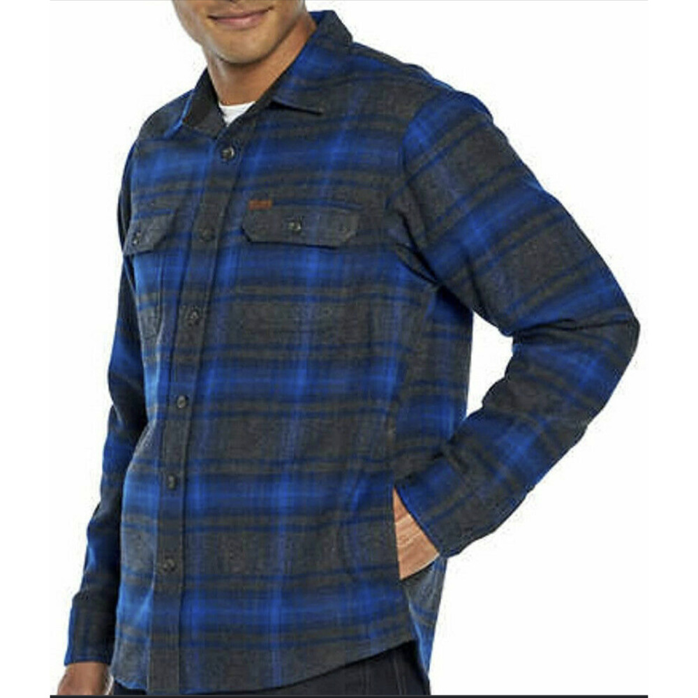 Orvis Heavyweight Double Brushed Flannel Shirt, Rio Plaid, medium